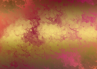 Golden Abstract  decorative paper texture  background  for  artwork  - Illustration