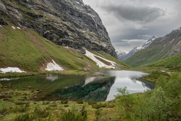 View from Norangsdalen, Norway.