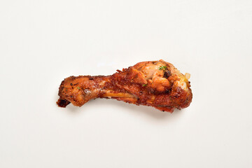 Chicken Tangri Isolated on White Background, Tangri Kebab