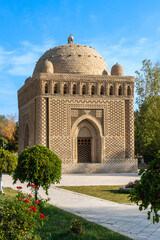 Uzbekistan, city of Bukhara, the mausoleum of  Ismohil Samoniy.