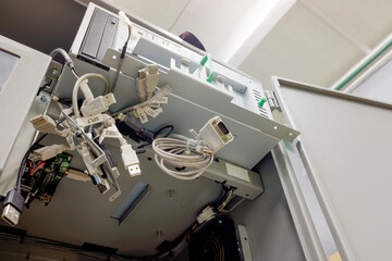 replacement of an outdated industrial computer system unit at the factory