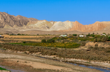 Uzbekistan, landscape between Termiz and Boysun