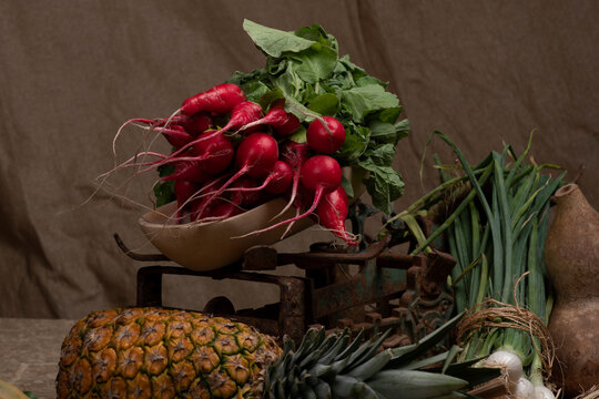 Rabanos Legumbre Mexicana Roja Y Sabrosa