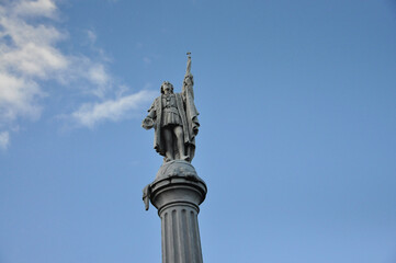 Monument of Cristopher Columbus, Plaza Colón, San Juan, Puerto Rico