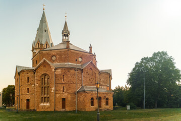 Alexander's Cathedral. Estonian Evangelical Lutheran Church in Narva, Estonia.