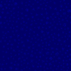 Hand Drawn Snowflakes Christmas Seamless Pattern. Subtle Flying Snow Flakes on chalk snowflakes Background. Admirable chalk handdrawn snow overlay. Popular holiday season decoration.