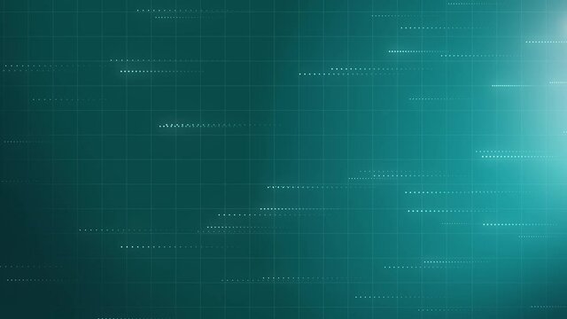 Animated abstract technology background. futuristic cyberspace. data, hi-tech concept. virtual space. Looped stock animation motion graphics design. footage for backdrop, wallpaper, screensaver