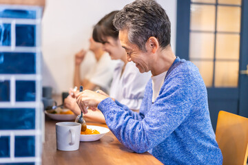 ローカル感あふれるレストラン