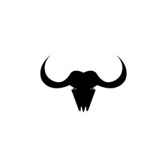 Bull horn logo and symbol template icons app