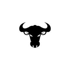 Bull horn logo and symbol template icons app