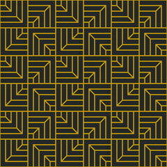 Art deco seamless pattern background.