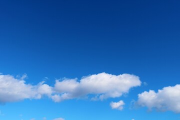 気持ち良い青空　風景