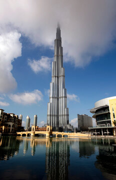 Burj Dubai, world's tallest tower, is seen in Dubai