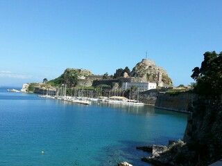 Naklejka premium Faliraki Corfu