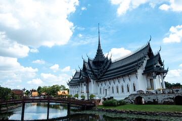 Sanphet Prasat Palace, Ancient City   Samut Prakan province, Thailand.