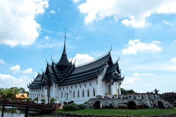 Fototapeta premium Sanphet Prasat Palace, Ancient City Samut Prakan province, Thailand.