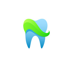 tooth logo illustration 