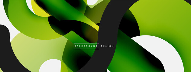 Circle abstract background. Vector illustration for wallpaper banner background card or landing page