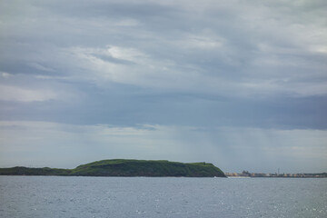 Sunny landscape of the Penghu Island