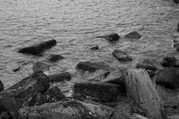 Sunny landscape of the Penghu Island