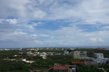 Obraz premium Sunny landscape of the Penghu Island