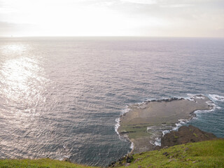 Little Taiwan style shape island in Penghu island