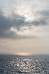 Sunset beautiful landscape at Penghu island