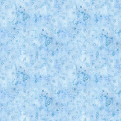 Seamless texture  Watercolor background abstract paper blue clouds sky fly air snow ice winter snowflakes