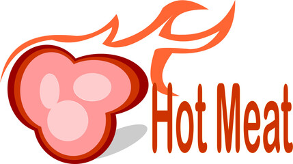 hot meat logo