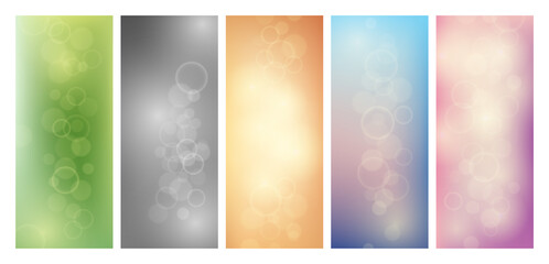 Abstract background with blur bokeh light effect