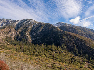 Clouds Through Snowy Peaks II