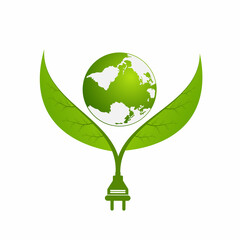 Eco Friendly concept, vector illustration