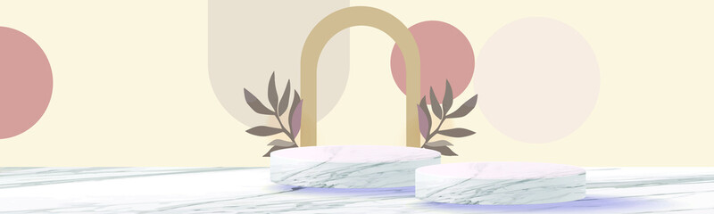 3d, 3d rendering, abstract, advertise, advertising, podium 3d minimal show product vector illustration stage scene pastal shape fashion empty display geometric mockup 