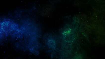 Fototapeta premium abstract space, colorful nebula, stars and sky