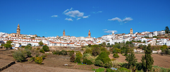 Fototapeta premium Jerez de los Caballeros, City at Badajoz, Extremadura in Spain