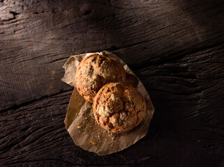 Broinha Of Cornmeal. Brazilian food for breakfast or afternoon