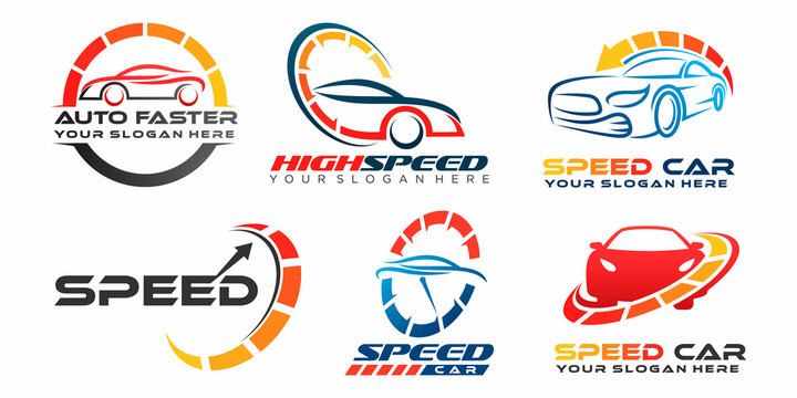 Car Logo design icon set . Automotive Logo Vector Template