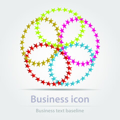 Originally designed vector color modern and trendy business icon,logo,sign,symbol