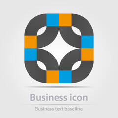 Fototapeta na wymiar Originally designed color business icon,logo,sign,symbol