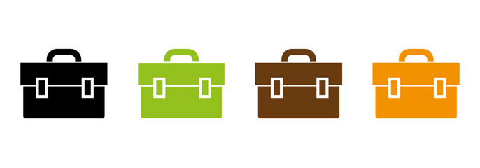 Briefcase.Vector image.