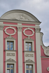 restored historical buildings of Szczecin