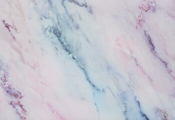 Pink and blue granite texture surface