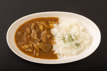 牛すじカレー　黒毛和牛