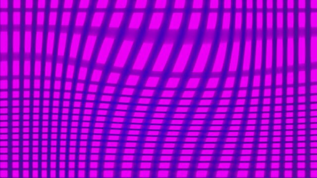  Synthwave 80th neon glowing motion graphic background. Blue and purple grid. Looped HD horizontal or vertical video. Retro video games
