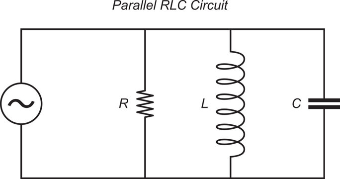 Electronic, Parallel RLC Circuit
