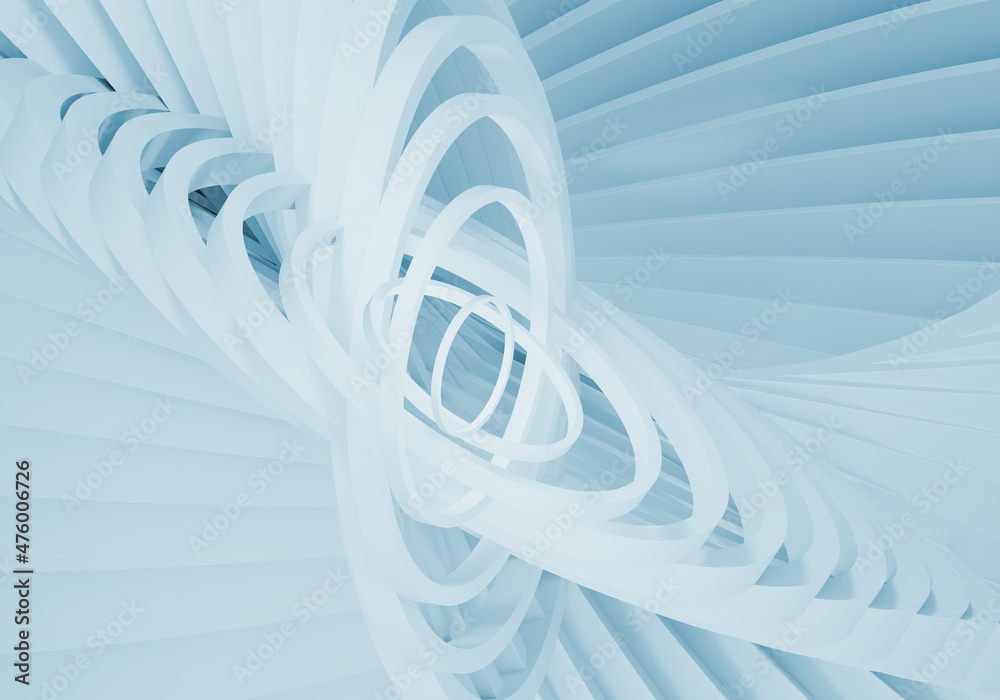 Poster geometric pattern of white stripes. abstract geometry. background with ovals. background for a prese