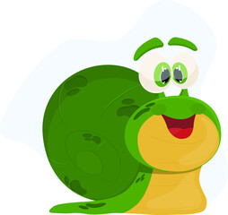 cartoon snail
