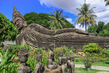 Wat Xieng khuan Laos's accent buddha park