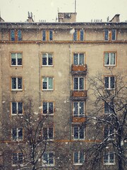 Kamienica zimą © Katarzyna