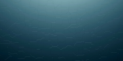 abstract background technology electronic circuit 3D illustration
